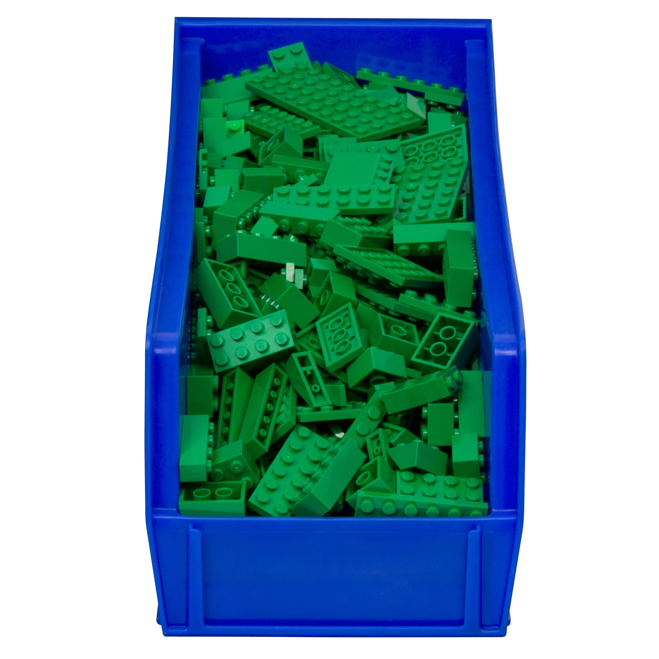 Akro-Mils 30234 Akrobins Plastic Hanging Stackable Storage Organizer Bin, 15-Inch X 5-Inch X 5-Inch, Blue, 12-Pack