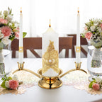 Irenare Unity Candles With Candle Holder For Wedding Ceremony Wedding Accessories For Reception Ceremony Decorative Candle Holde