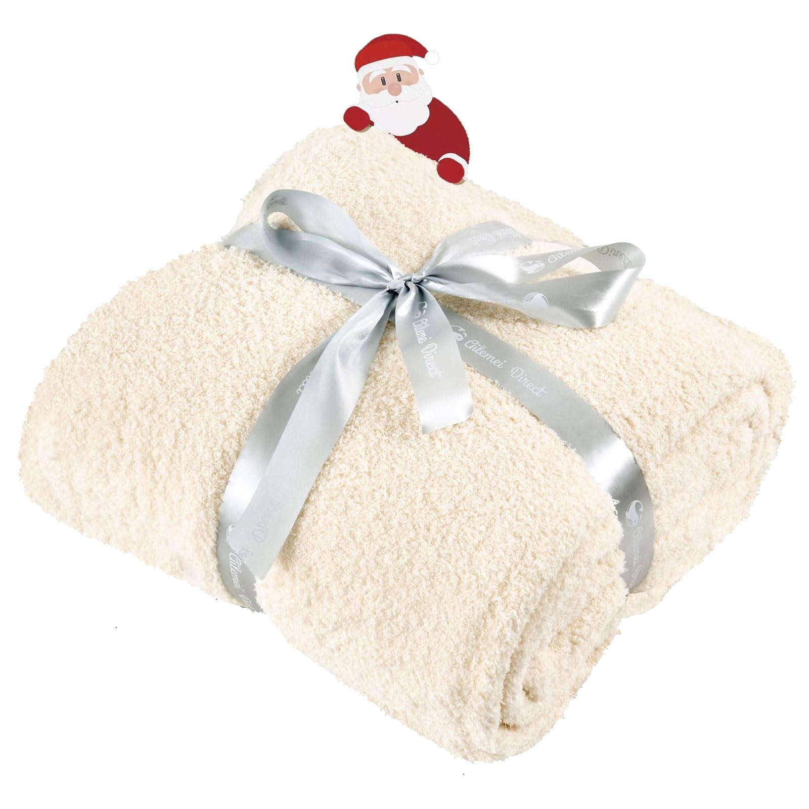 Ailemei Direct Knit Throw Blanket For Bed, Soft Thin Blankets For Sofa, Couch, Camping, Office Chair, Cozy Touch Lightweight Bre