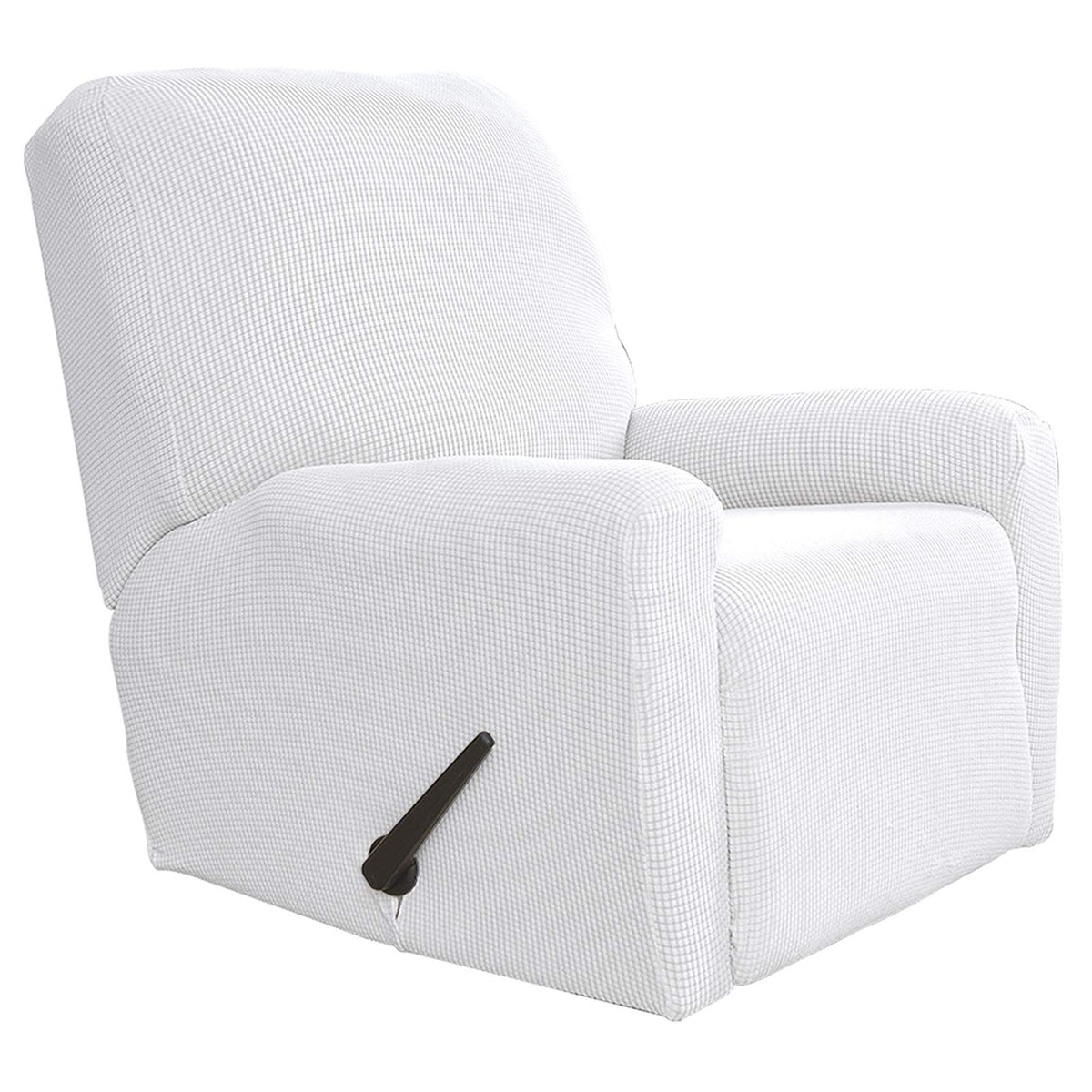 Easy-Going Recliner Stretch Sofa Slipcover Sofa Cover 4-Pieces Furniture Protector Couch Soft With Elastic Bottom Spandex Jacqua