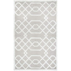 Rizzy Home Alora Decor Madison 5' X 8' Trellis Beige/Ivory Hand-Tufted Area Rug