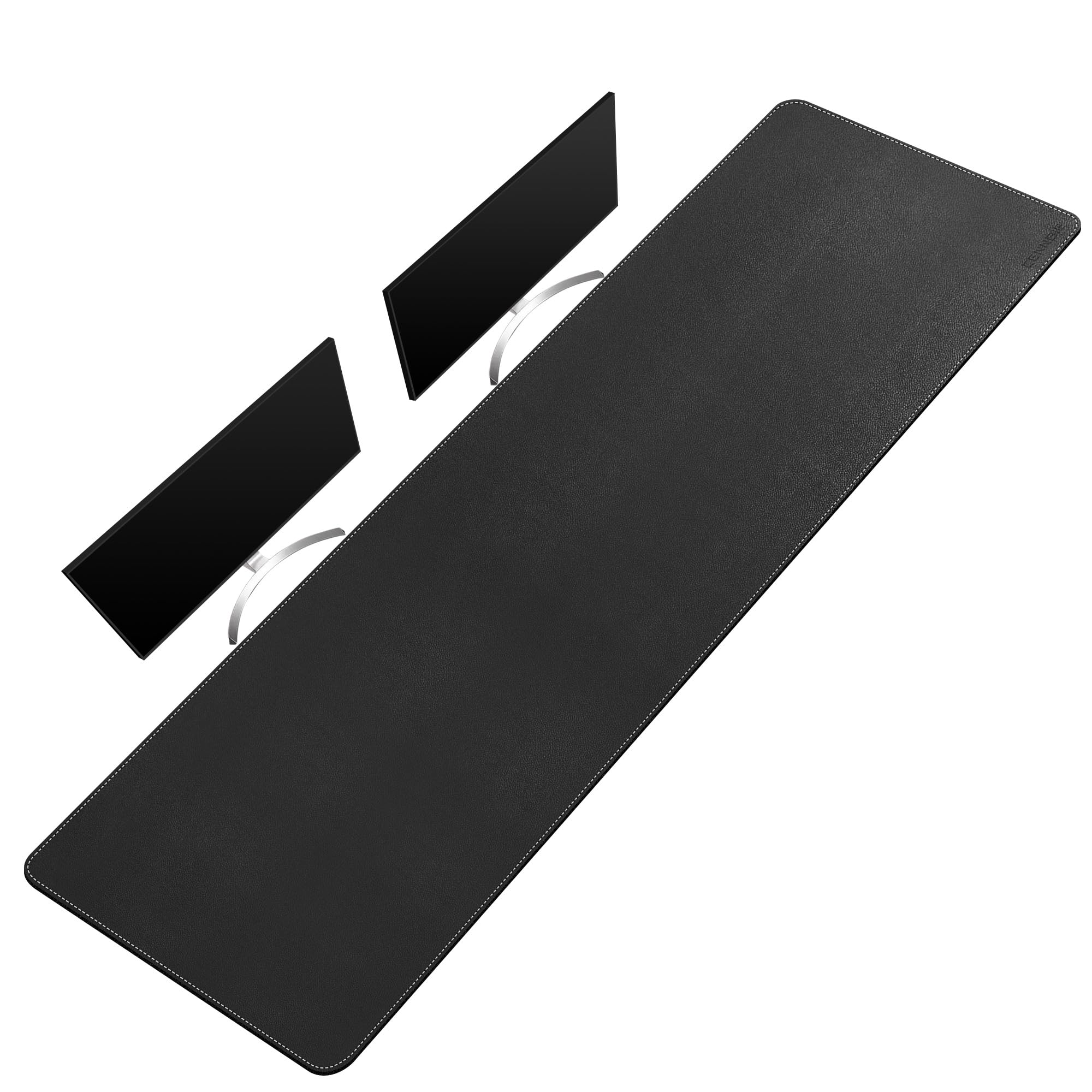 Cennbie Leather Desk Mat Large, 71' X 19.6' Desk Pad Blotter Protector, Extended Non-Slip Mouse Pad, Waterproof Pu Leather Lar
