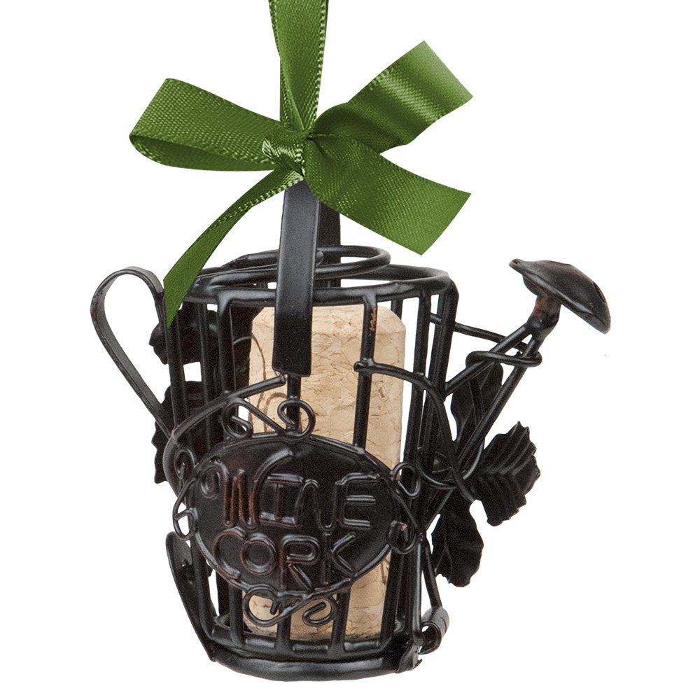 Cork Cage Ornament Water Can #02-174