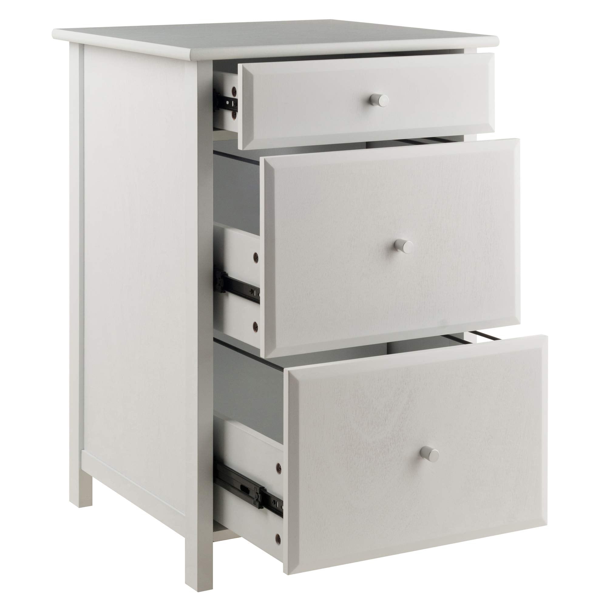 Winsome Delta File Cabinet White Home Office