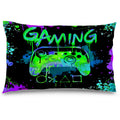 Likjad Gaming Pillow Case,Gamer Pillow Covers 12X20,Game Room Decor,Gaming Room Decor,Gaming Pillow Cover,Teen Boy Room Decor Ga