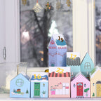 Kesote 24 Christmas Advent Calendar Boxes To Fill, Empty Advent Calendar 2024 For Adults Kids Christmas Goody Treat Boxes Gift B