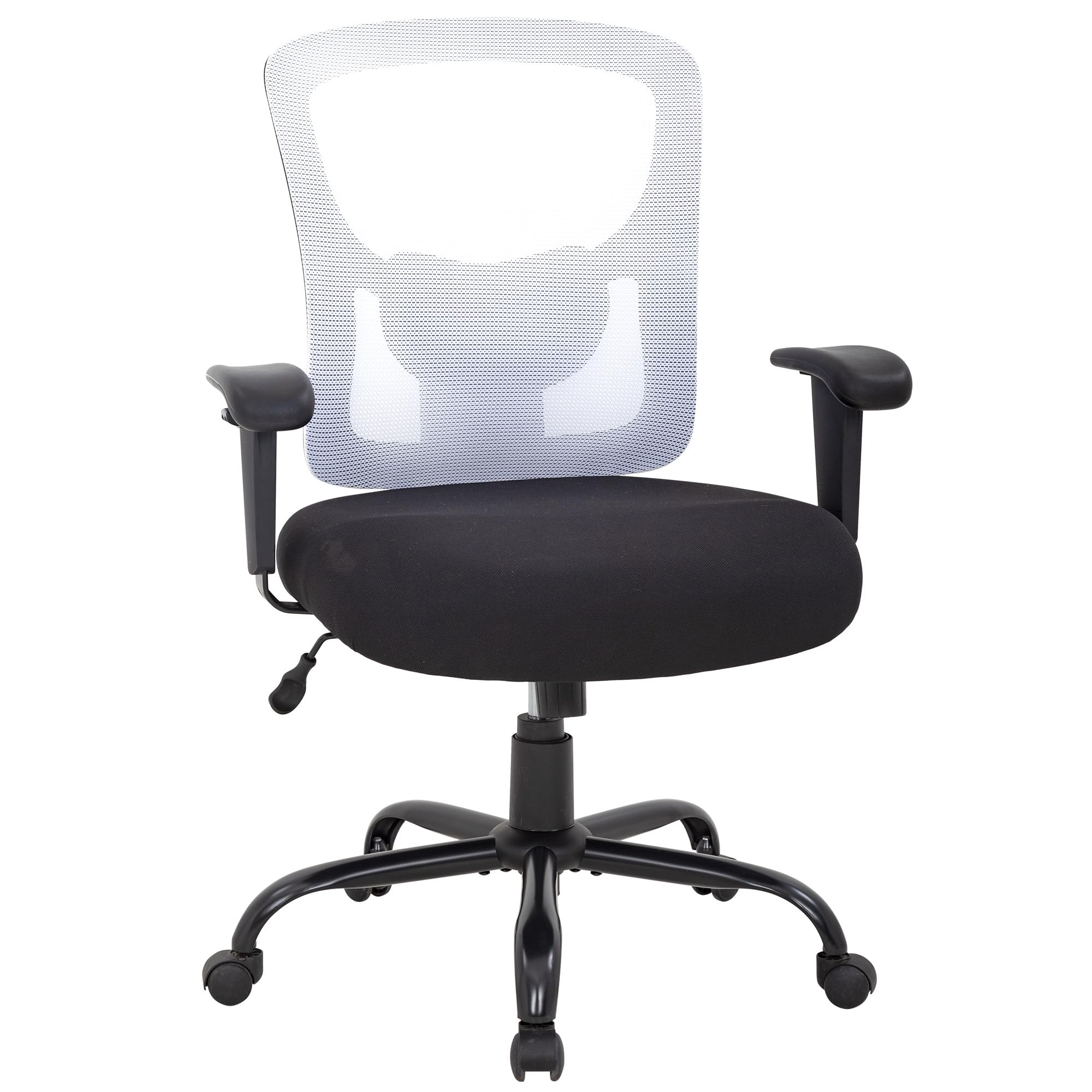 Paylesshere Ergonomic Desk Chair Office Chair Computer Chair 400Lbs With Lumbar Support Wide Seat Adjust Arms Rolling Swivel Hig