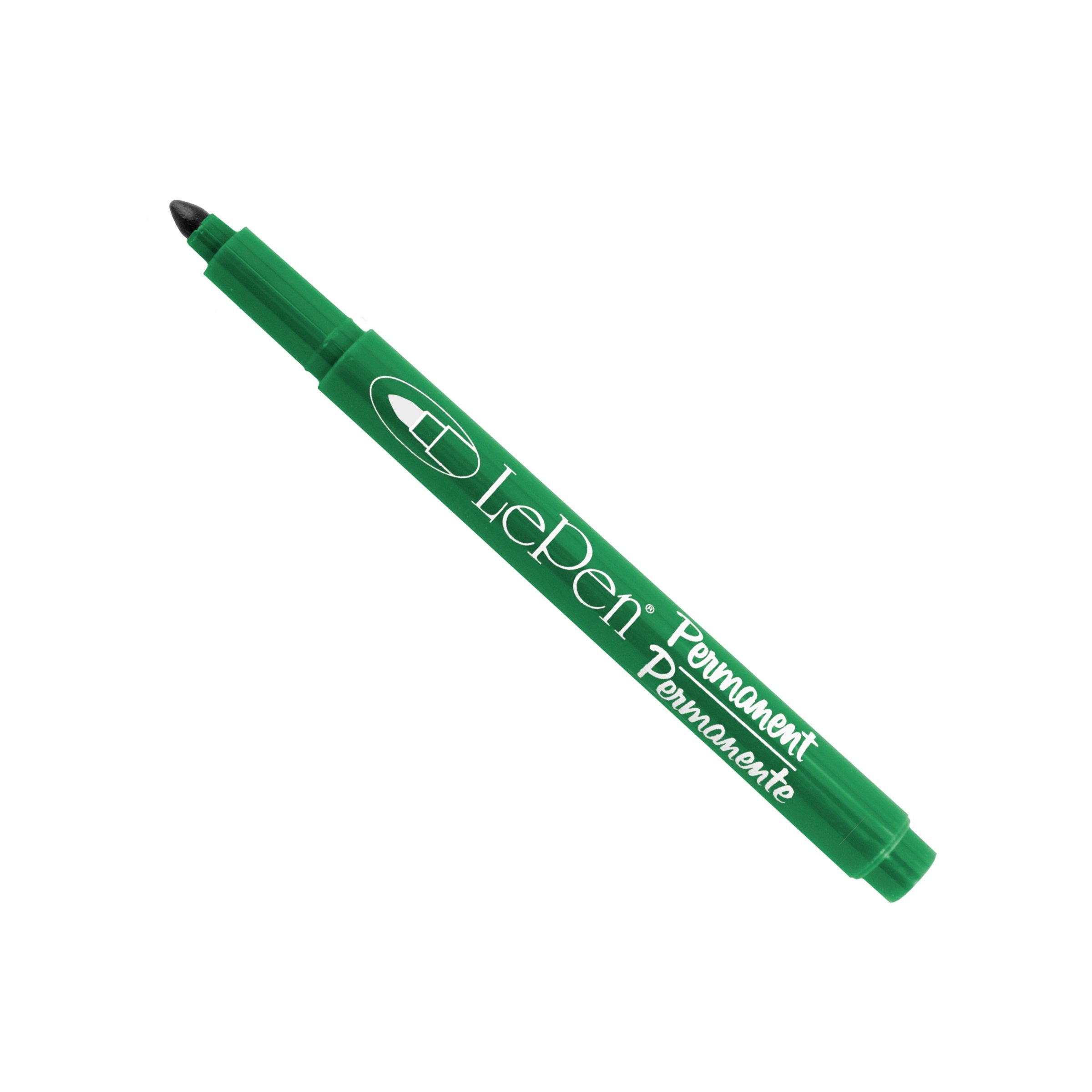 Uchida Of America 4230-C-4 Le Pen Permanent Bold Point Pen, Green
