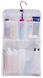 MISSLO Shower Caddy Organizer 5 Pockets Roll up Hanging Bathroom Accessories Storage for Camper, RV, Gym, Cruise, Cabin, College