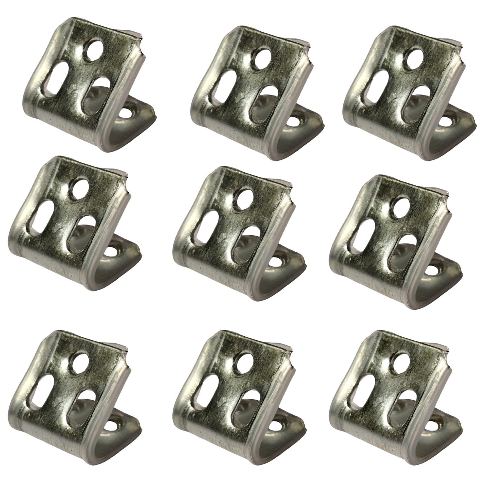 MEICOCO Upholstery Furniture Spring Clips, Sofa Spring Repair kit for Couch, Chair, Sofa Spring Clips Repair Parts 100pk (100)