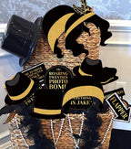 42Pcs 1920S Photo Booth Props Roaring 20'S Party Photo Props,1920S Party Supplies For Luxury Party, Speakeasy Party, Gangster Pa