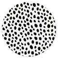 Boutilon Round Mouse Pad Non-Slip Rubber Base Mousepad With Stitched Edge Washable Small Mouse Mat 7.9 X 7.9 Inch For Computer,
