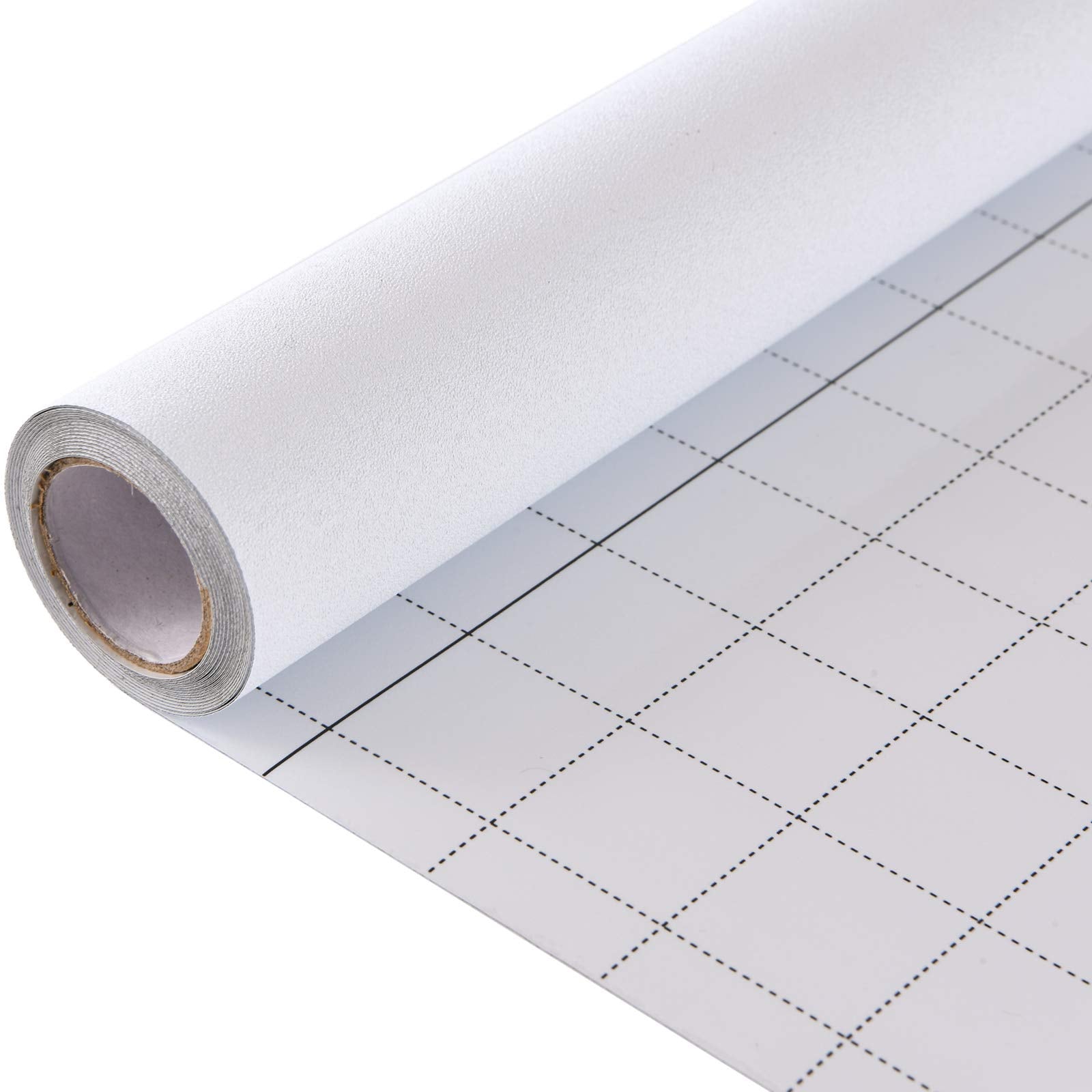 VELIMAX White Blackout Window Film, 100% Light Blocking Window Cover, Opaque Window Cling Vinyl, Privacy Film for Glass Windows,
