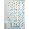 iDesign Fishy Shower Curtain, 72 x 7 2, Blue/Green