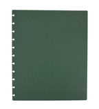 Talia Discbound Notebooks, Planner, Customizable, (Green Olive W/Green Olive Discs, Junior (5.5In X 8.5In))