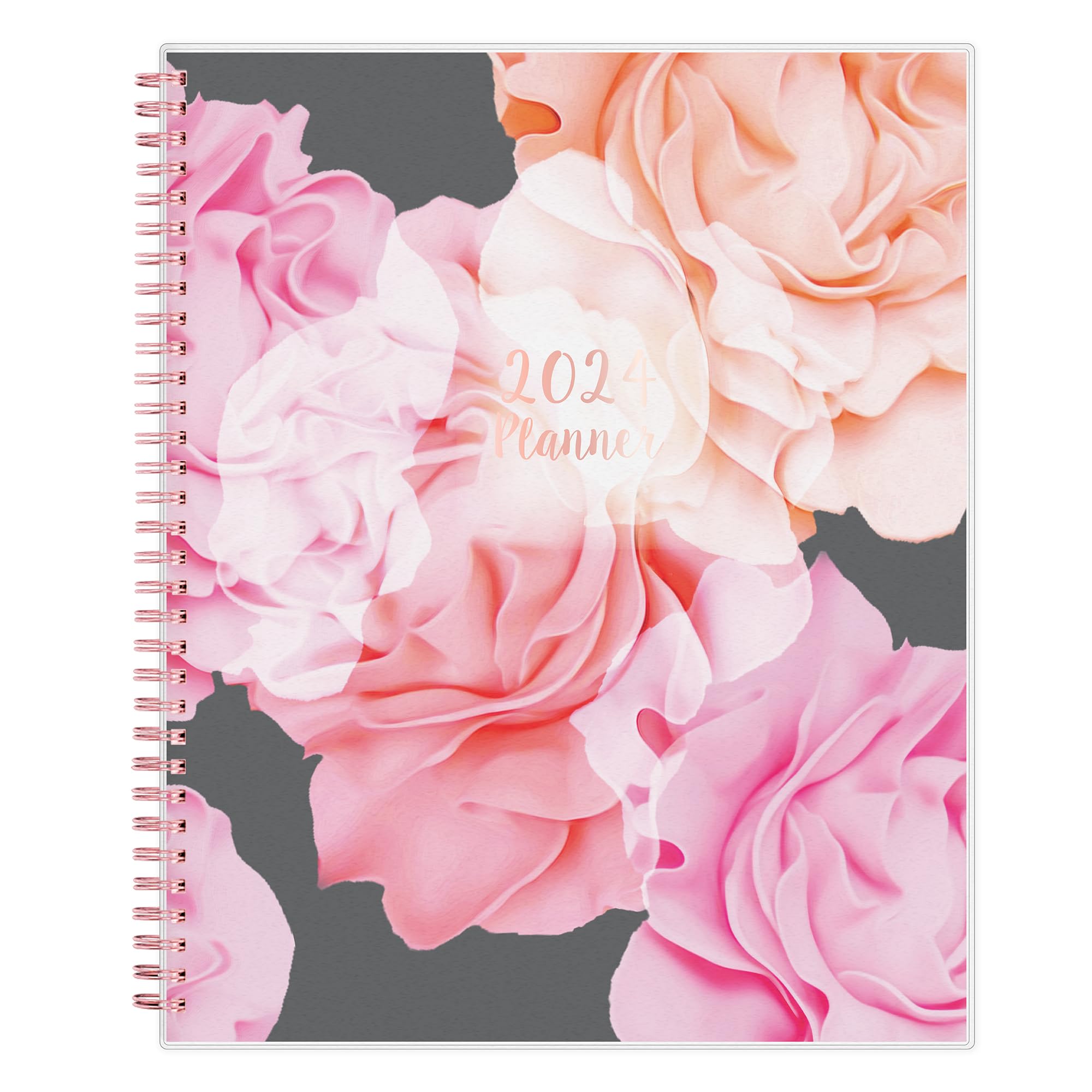 Blue Sky 2024 Weekly And Monthly Planner, January - December, 8.5' X 11', Frosted Cover, Wirebound, Joselyn (110394-24)
