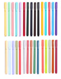 Yyaaloa 30 Colors Cute Pens Colorful Gel Ink Pen Fine Point Ink Pens For School Office Art Supplies Journaling, Drawing, Craft D