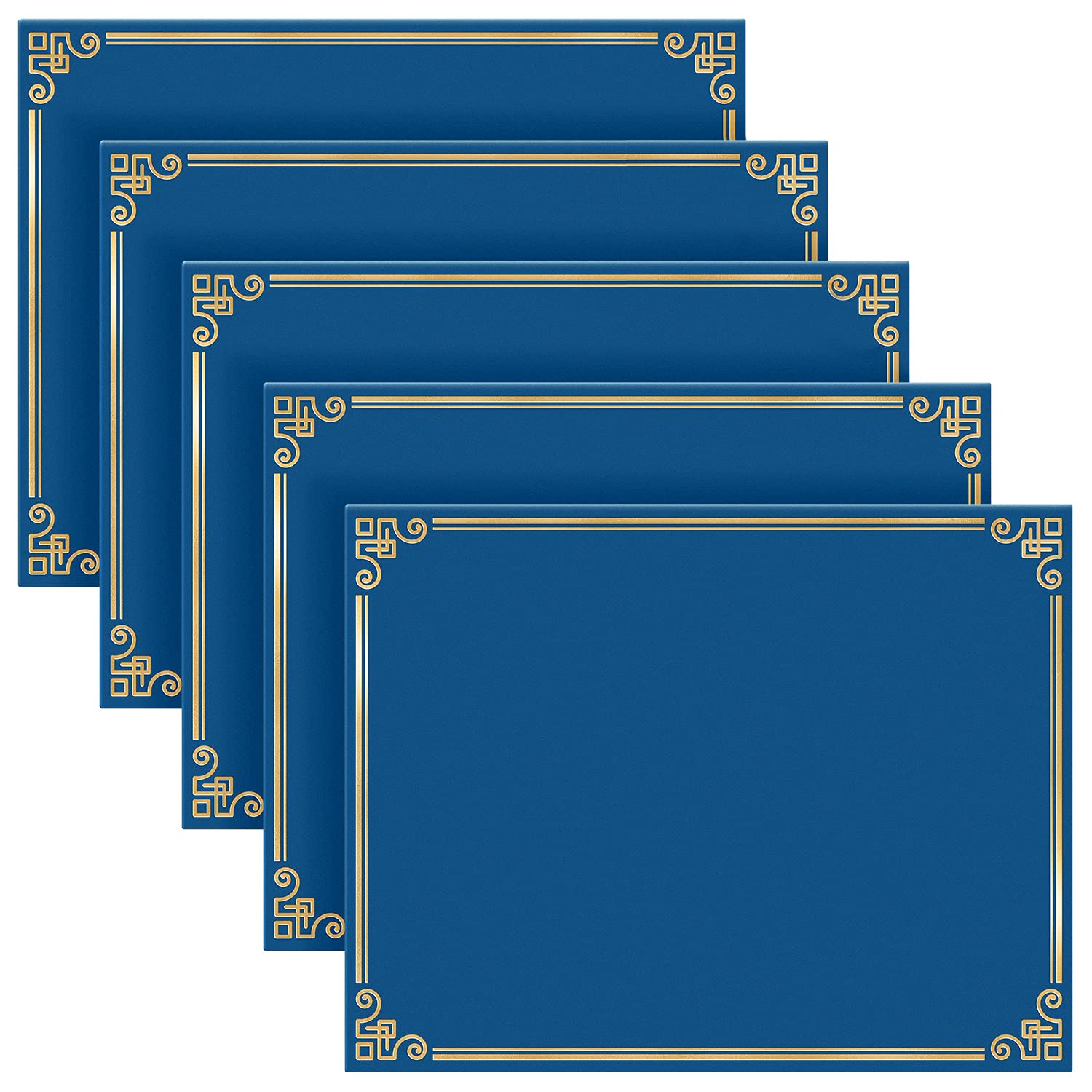 S&O Certificate Holders For Award Certificates. 25X Set Professional Certificate Sleeves For 8.5X11 Document. Citizenship Certif