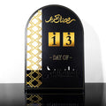 Chiisong Metal Ramadan Calendar Til Eid Decorations for Home 30 Days Ramadan Mubarak Countdown Calendar Eid Al Fitr Good Deeds M