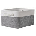 TheWarmHome Organization and Storage Basket for Shelves - 1 Pack 14x10x6.7 inch Collapsible Storage Bins, Fabric Storage Cubes f