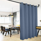Nicetown Stone Blue Bedroom Blackout Curtain Panel, Privacy Window Thermal Insulated Blackout Drape/Drapery For Loft, Guestroom (1 Panel, 70 X 84 Inch)