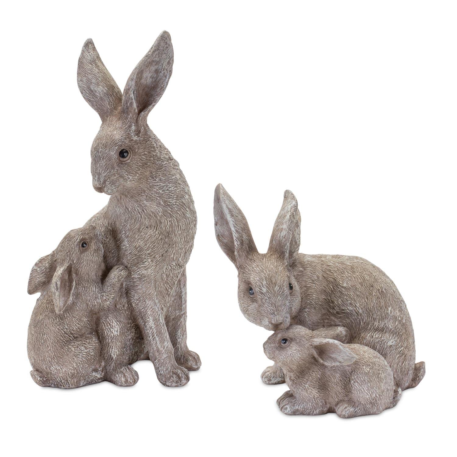 Rabbit With Bunny (Set Of 2)