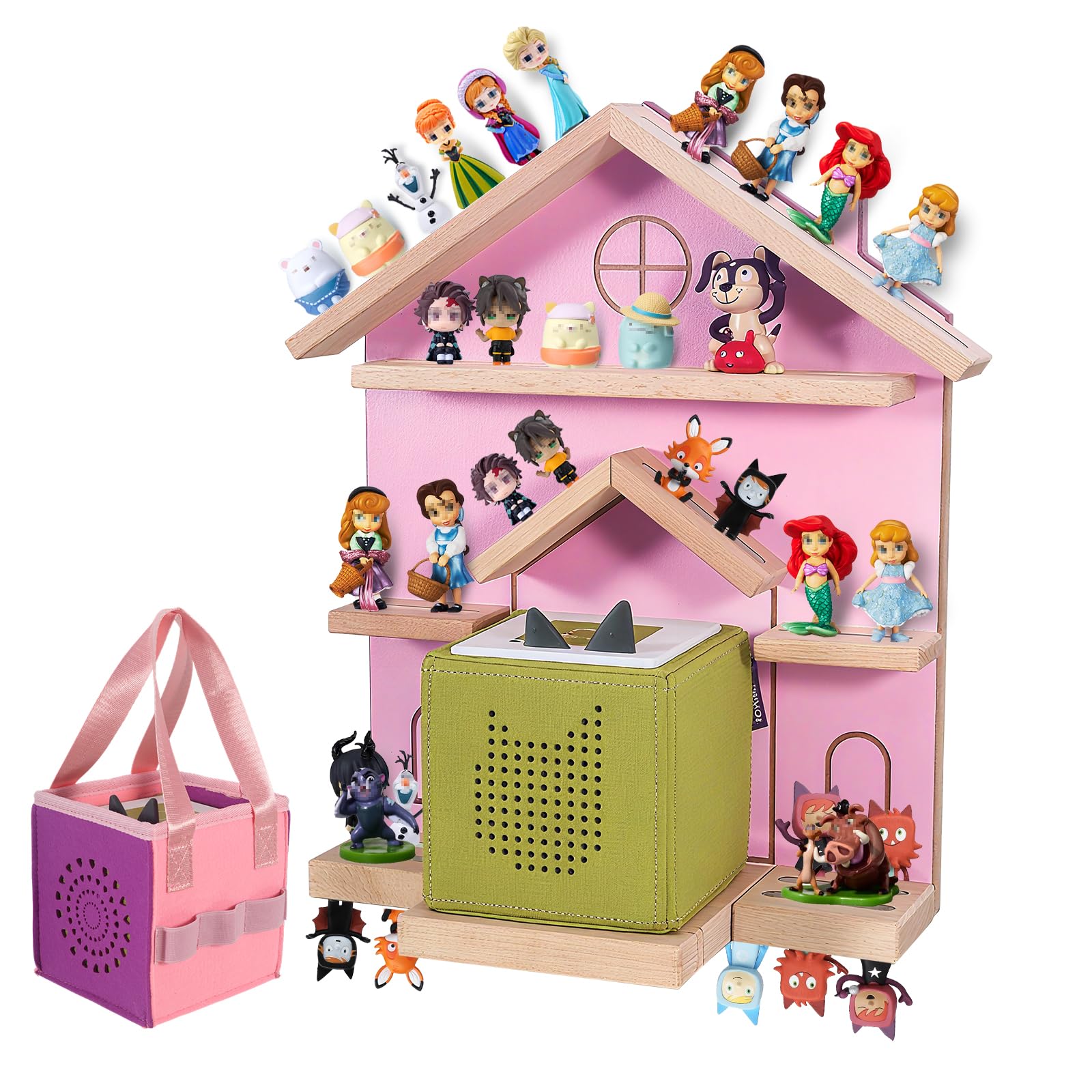 Givilio Tonie Shelf for Toniebox - Toniebox Storage for All Your Tonie Accessories toniebox Characters and toniebox Figures, Ton