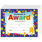 Yoklili 45-Pack Certificate Of Award For Teachers Students Back To School Classroom Supplies, Printable, 8.5 X 11 Inches