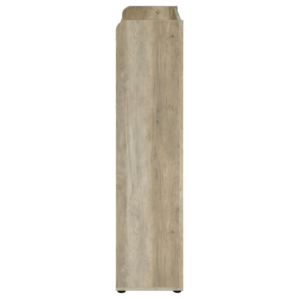 Coaster Home Furnishings Denia 3-Tier Shoe Storage Cabinet Antique Pine and White