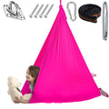 Chihee Sensory Swing Therapy Swing Hammock Indoor Outdoor For Kids,Hardware Included,Soft Breathable Nylon Cuddle Swing Joy Hamm