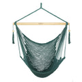 JoyView Hammock Chair with Spreader Bar Caribbean Hammock Swing Chair 300 LBS Weight Capacity XL Rope Hanging Chair for Outdoor 