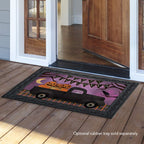 Briarwood Lane Halloween Truck Doormat Jack O'Lanterns Indoor/Outdoor 30' X 18'