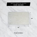 J&M Royal Blue Popcorn Rug 22x30
