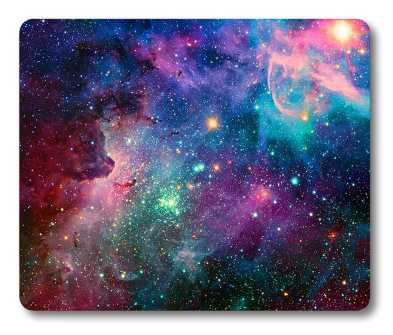 Smooffly Galaxy Mouse Pad, Mouse Pad Galaxy Customized Rectangle Non-Slip Rubber Mousepad Gaming Mouse Pad
