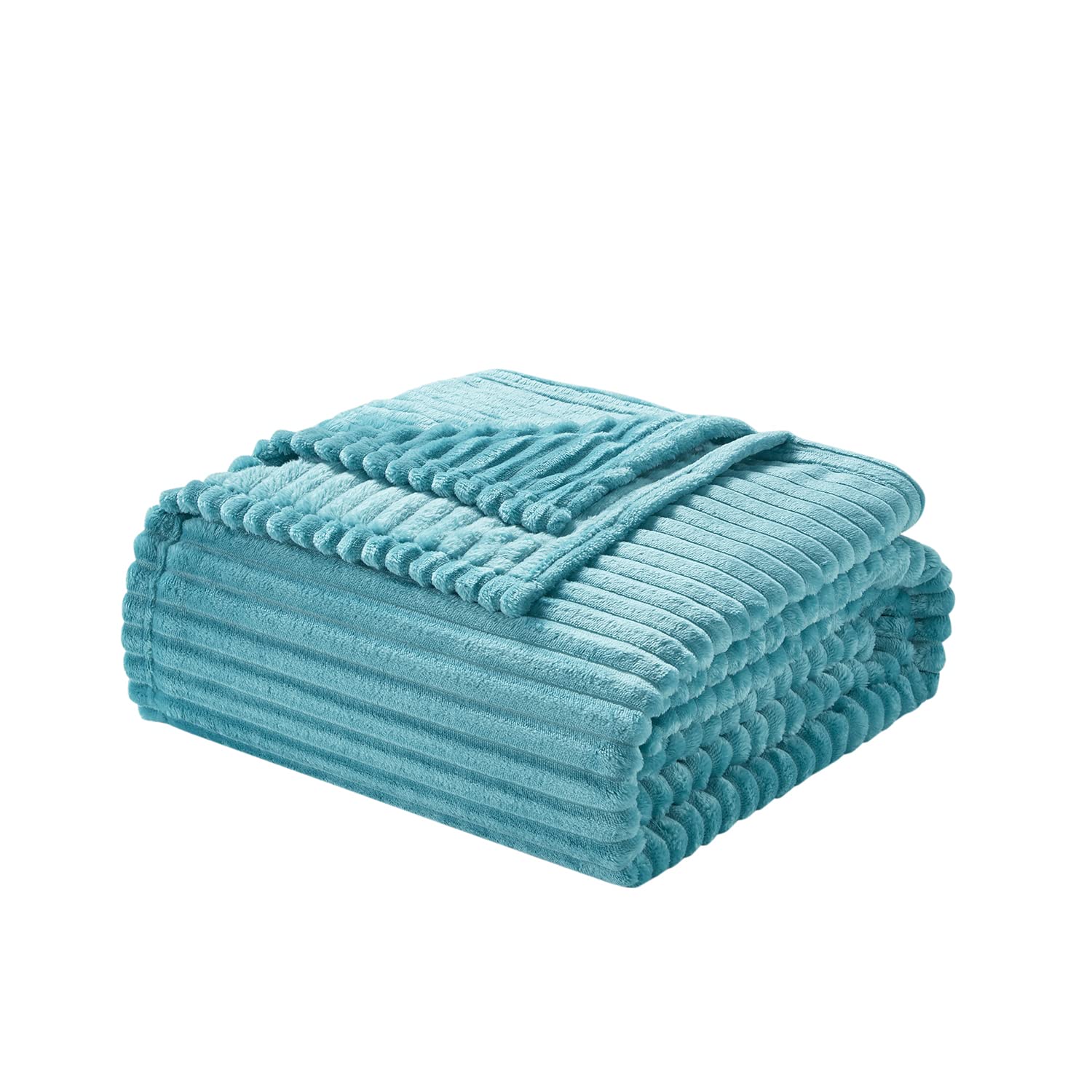 Nestl Soft Twin Blanket For Bed - Cozy Blankets Twin Size, Warm Fuzzy Twin Size Blanket, Fleece Blanket Twin Size, Cut Plush Twi
