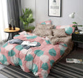 Morado 225 Gsm Microfiber Floral Print Reversible Ac Comforter/Blanket/Quilt For Double Bed (90100 Inches, Pink)