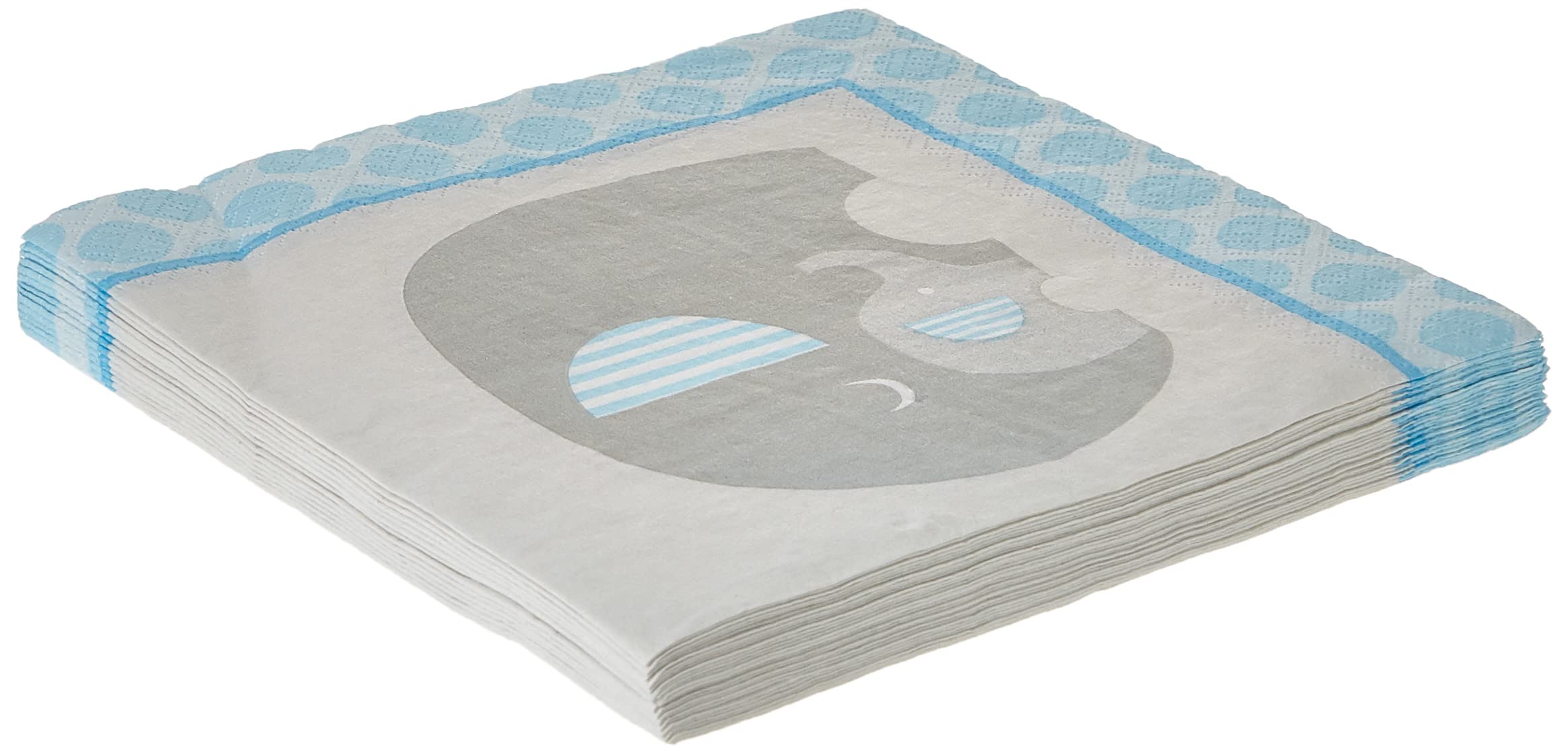 Creative Converting Luncheon Napkins, 6 1/2'' x 6 1/2'', Blue