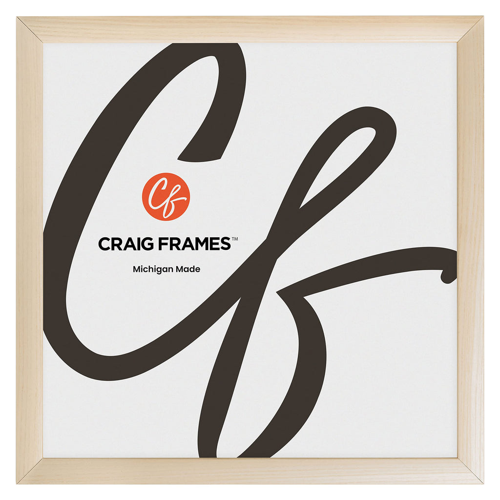 Craig Frames Contemporary, 20x20 Picture Frame, Natural