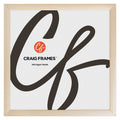 Craig Frames Contemporary, 20x20 Picture Frame, Natural