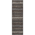 Winslow Wl4 Brown Transitional Rug Runner 2' 6" X 12'