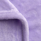 Sochow Flannel Fleece Blanket Twin Size, All Season Lightweight Super Soft Cozy Blanket For Bed Or Couch, 60X80 Inches, Lilac