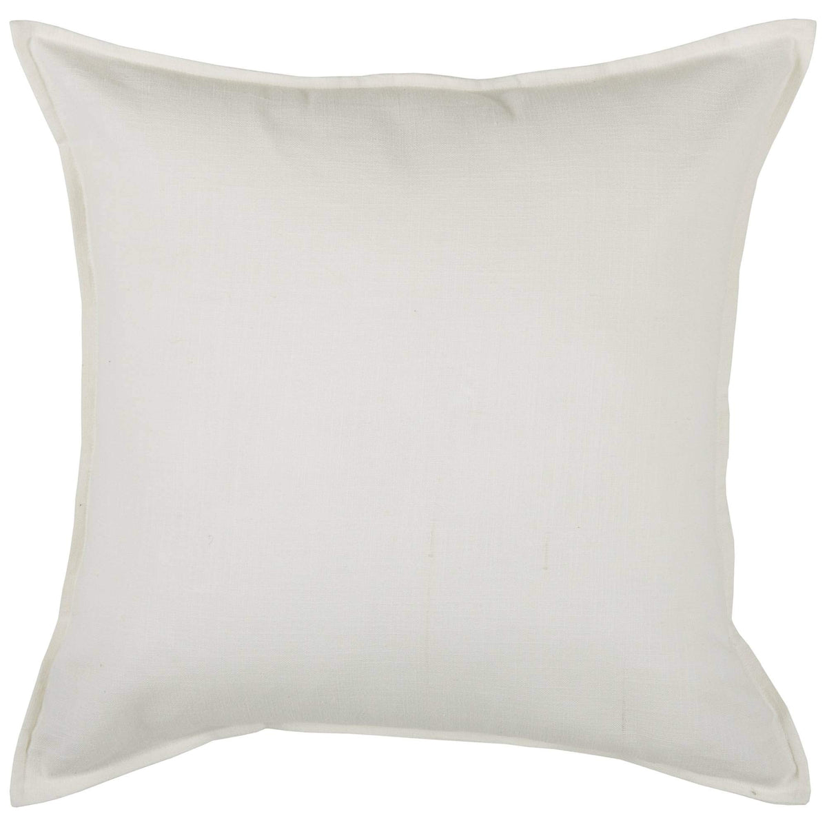 Rizzy Home | T3427E | Poly Fill Decorative Pillow | 20&quot;X20&quot; Light Blue/White/White Solid