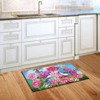 Briarwood Lane Geraniums In Bloom Spring Doormat Floral Birds Butterfly Indoor Outdoor 30' X 18'