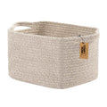 COMFY-HOMI Storage Basket for Shelves, Woven Baskets for Storage, Cotton Rope Basket for Toys,Towel Baskets, Toy Storage Organiz