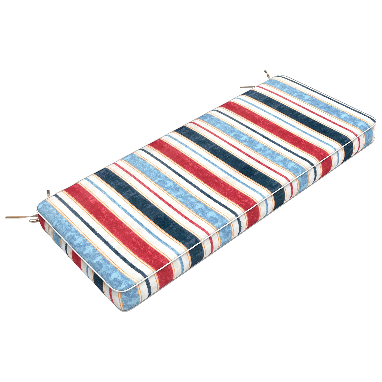 Lvtxiii Bench Cushion 45 Inch With Ties, Patio Furniture Window Seat Cushions, Water-Repellent Bench Cushions For Outdoor/Indoor