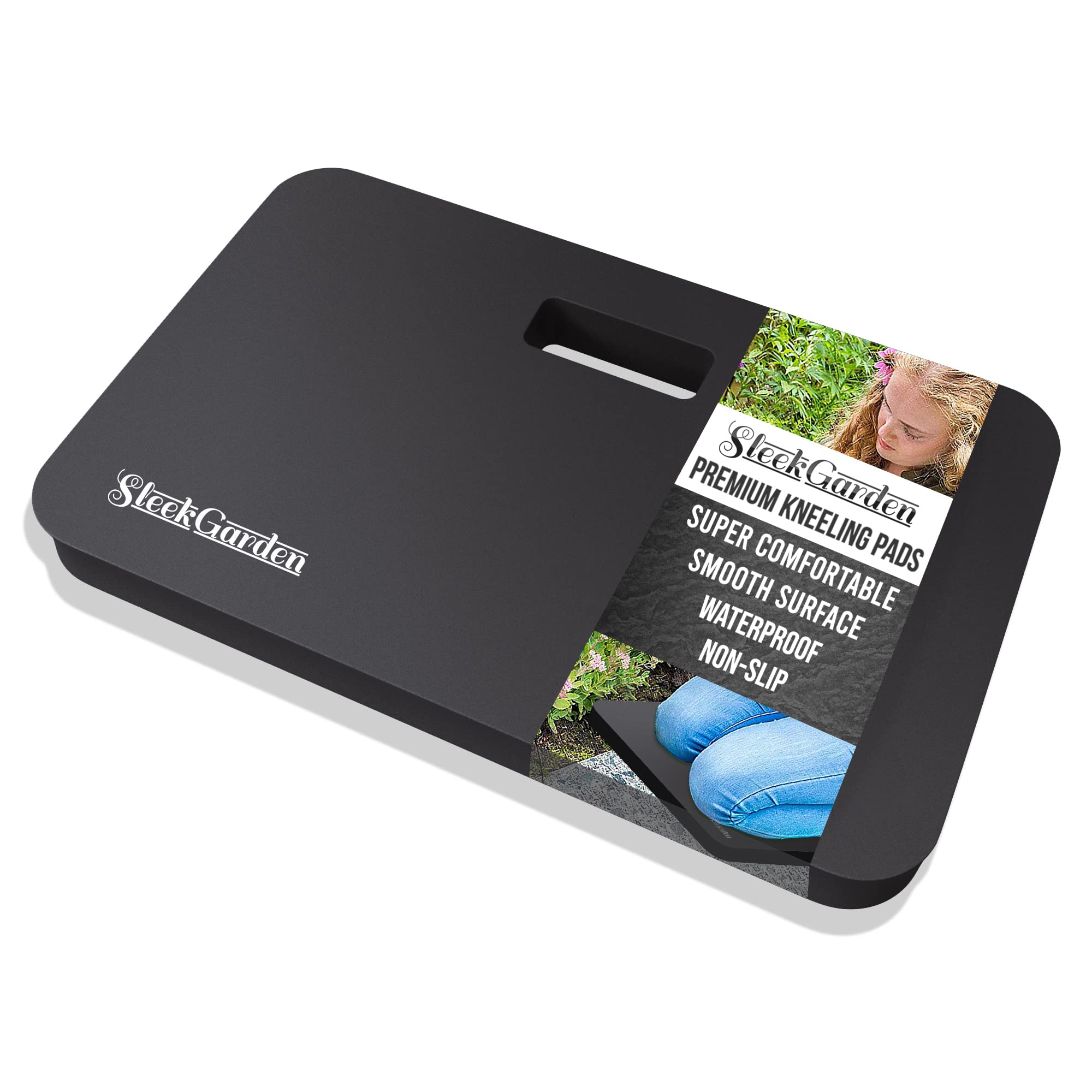 Sleek Garden Premium Thick Kneeling Pads Bath Floor Kneeler For Baby, Knee Pad Cushion For Pool | Thickest, Most Comfortable Foa