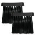 GMAPATS 2 PCS Oblong Fireplace Brush, PP Fireplace Broom Replacement Head, Chimney Brush for Fireplace Cleaning Kit and Pellet S