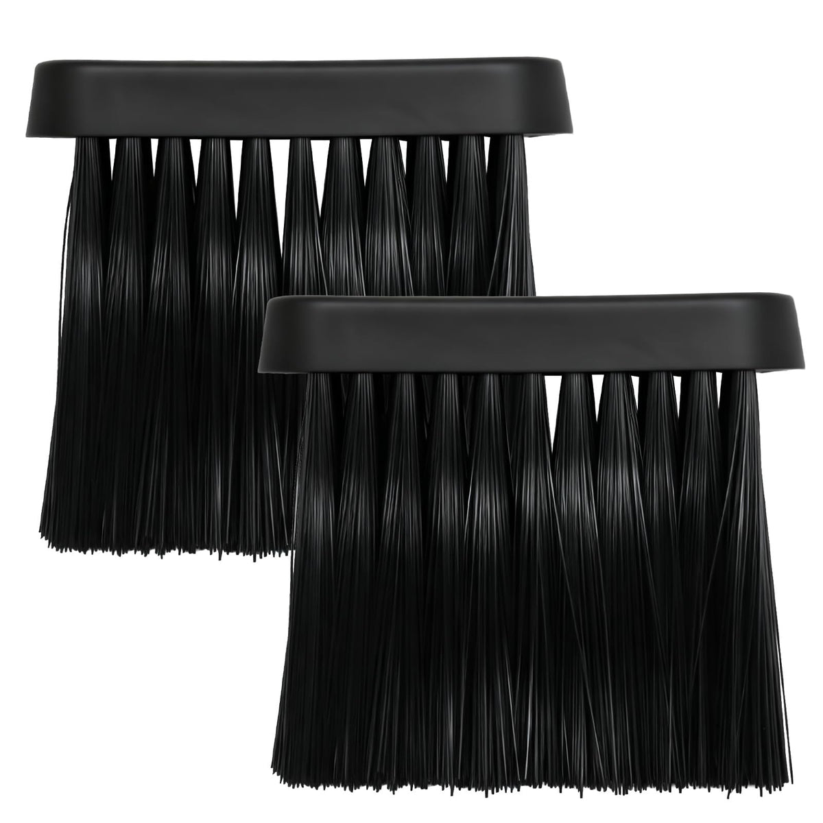 GMAPATS 2 PCS Oblong Fireplace Brush, PP Fireplace Broom Replacement Head, Chimney Brush for Fireplace Cleaning Kit and Pellet S