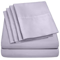 Queen Sheets Lilac - 6 Piece 1500 Supreme Collection Fine Brushed Microfiber Deep Pocket Queen Sheet Set Bedding - 2 Extra Pillo