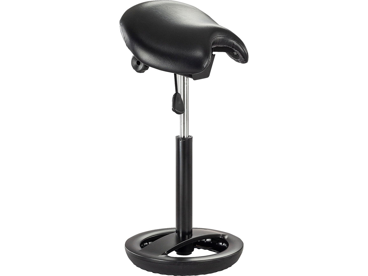 Safco Products 3006BV Twixt Saddle Seat Stool, Adjustable Extended Height, Unique Ergonomic Design